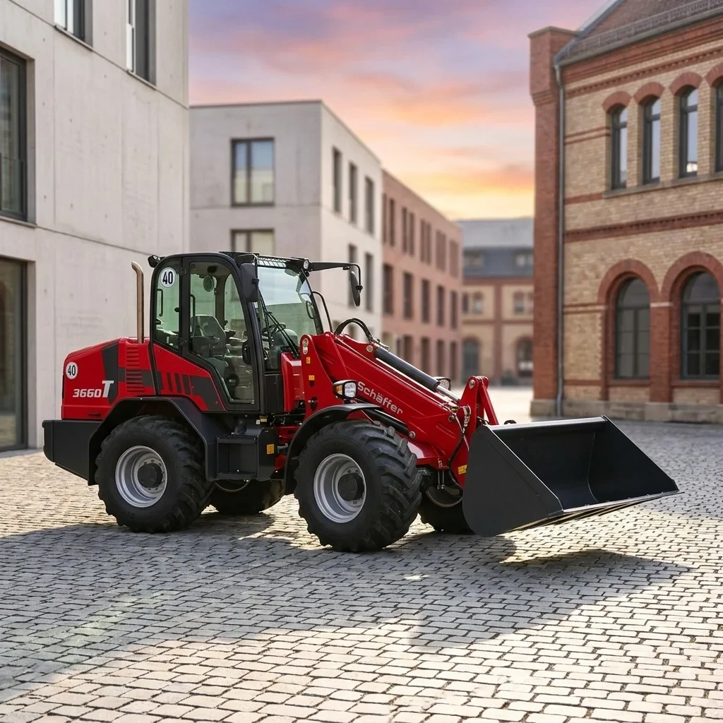 Schäffer 9660 t -2 / kabine zonder snelg 20 km