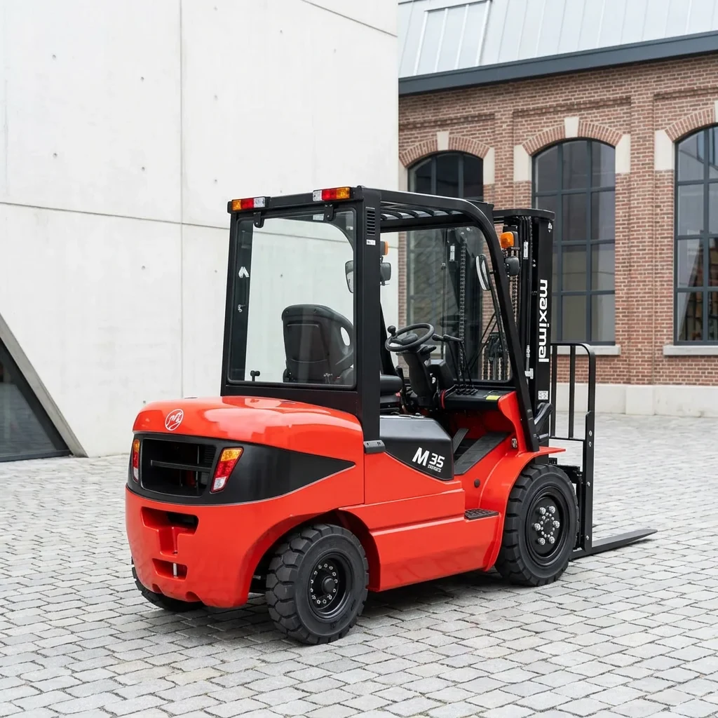 Maximal 3.5T-Diesel-M model-Triplex 4.5m-Full Free-KubotaV2403 -Side Shift-Vorkversteller