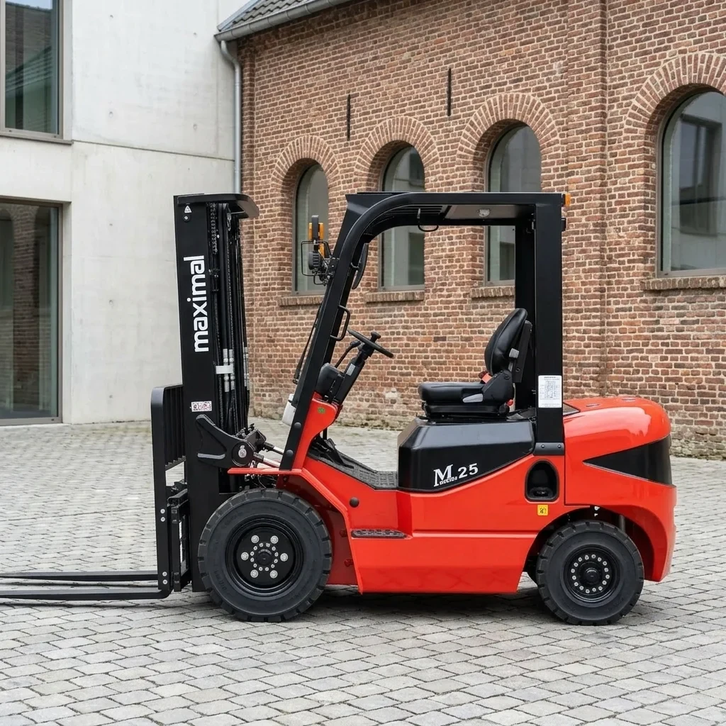 Maximal 2.5T- Diesel - M model -Triplex 4.8m - Full free -Kubota -Side Shift-Vorkversteller
