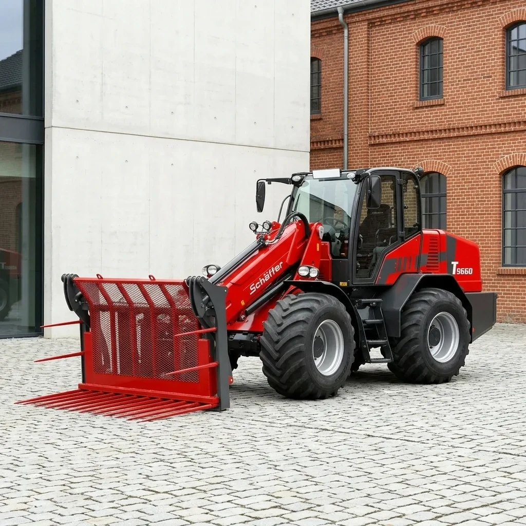 Schäffer 9660 t -2 kabine met snelg 40 km