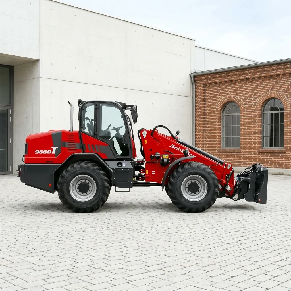 Schäffer 9660 t -2 kabine met snelg 40 km