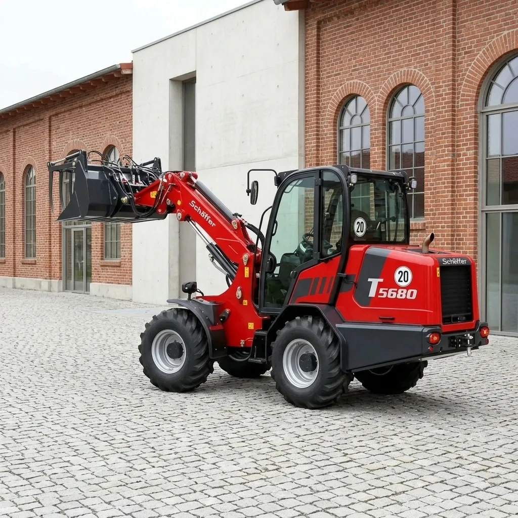 Schäffer 5680 T-3 met cabine