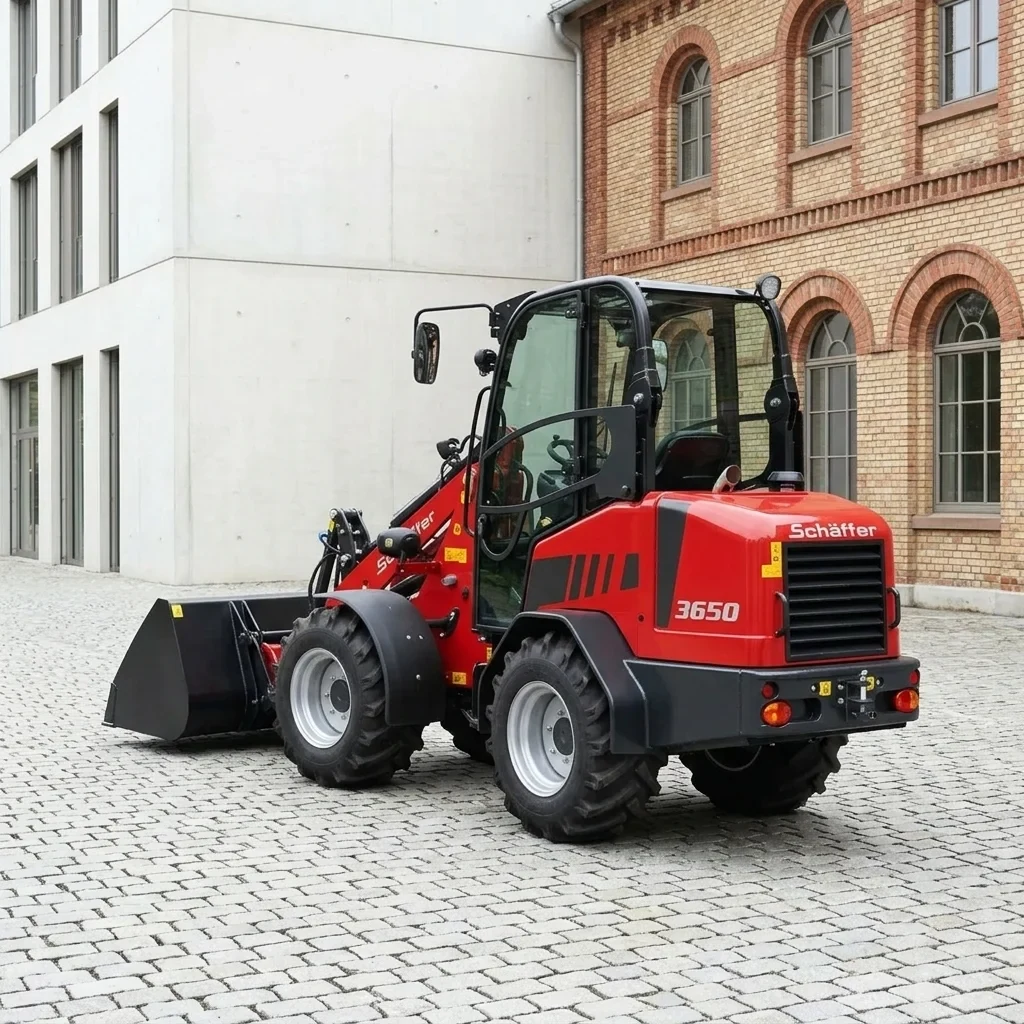Schäffer 3650 met cabine