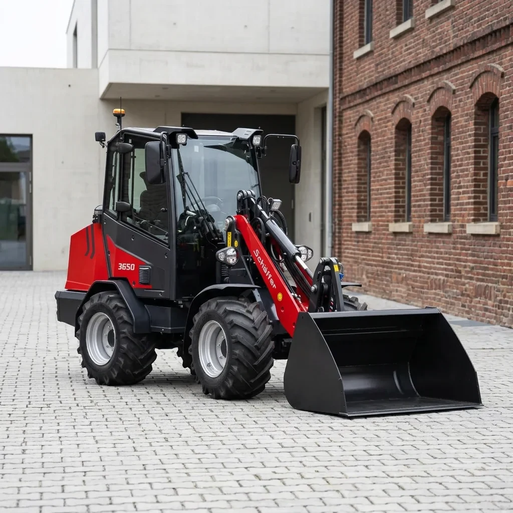 Schäffer 3650 met cabine