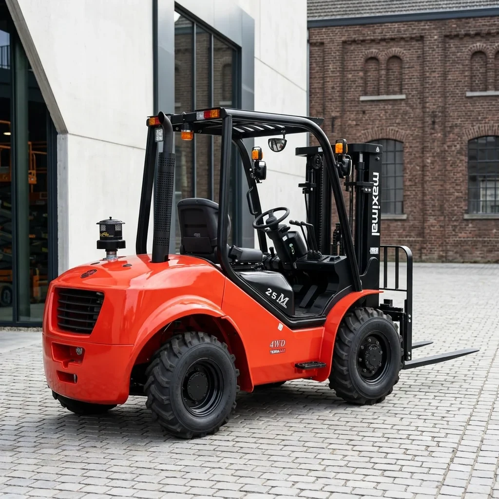 Maximal 2.5T- Diesel -4X4- Triplex 4.0m -Kubota V2403-Side Shift-Vorkversteller