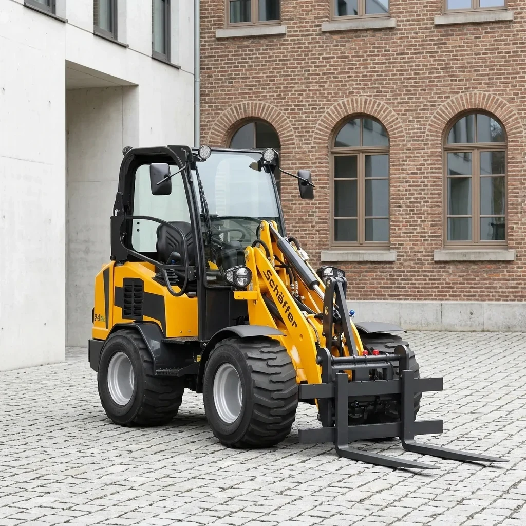 Schäffer 24e T met cabine