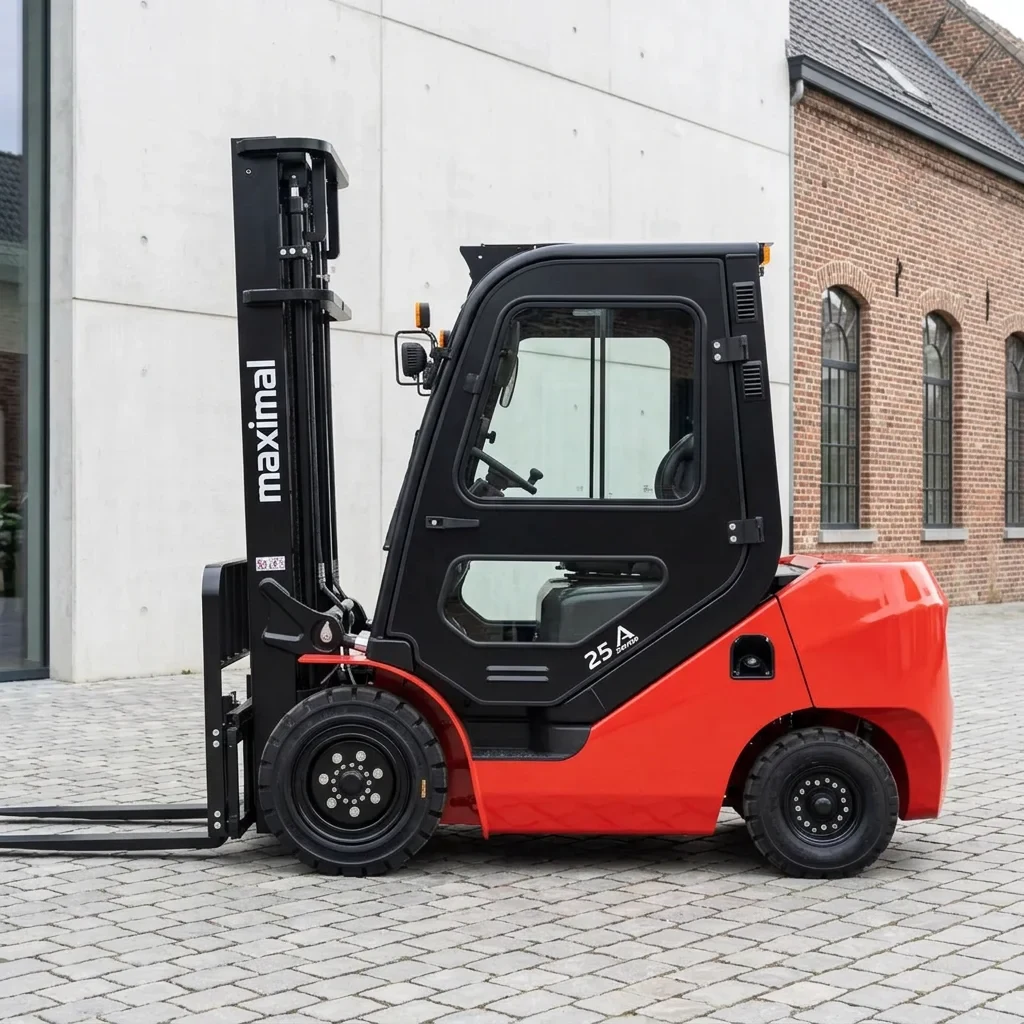 Maximal 2.5T-Diesel-A model-Duplex 4.0m -LS -Side Shift