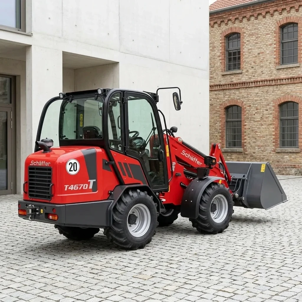 Schäffer 4670 T-3 met cabine